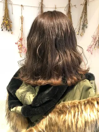 ミディアム カラー はだゆうき @hadadan08のヘアスタイル