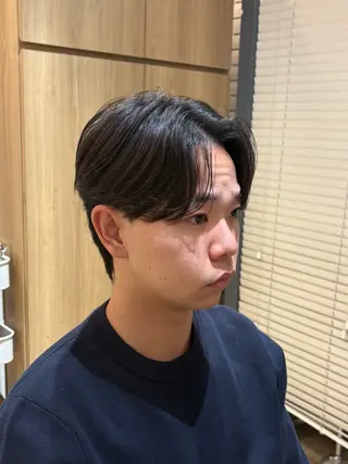 パーマ メンズ メンズカット/センタ ーパート /マミヤのヘアスタイル