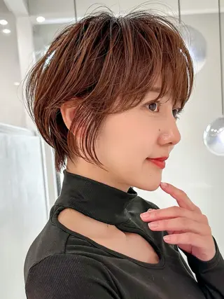 ショート taiga ショート /レイヤー/矯正🌈のヘアスタイル