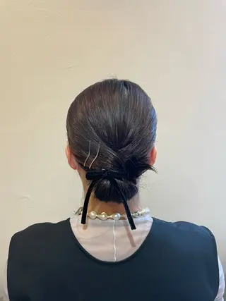 ヘアアレンジ 梨子🐣艶カラー🌈 ダメージレス💖のヘアスタイル