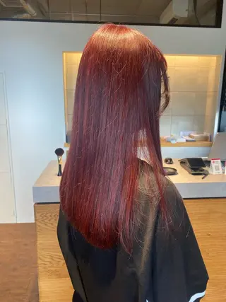 ロング カラー Nﾟ秋田店【副店長】 aiのヘアスタイル