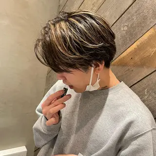 ショート パーマ RAF TOKYO所属・10月限定モニター 髪質改善美髪矯正のヘアスタイル