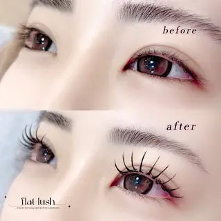 マツエク・マツパ Ayane マツエクモデルのマツエク・マツパデザイン