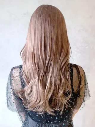 セミロング カラー ITbyALBUM 藤沢店のヘアスタイル