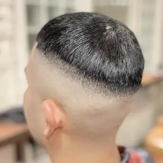 ショート メンズ Hair make ONE  008所属・メンズ/フェード/ バーバー/盛山大地のヘアスタイル