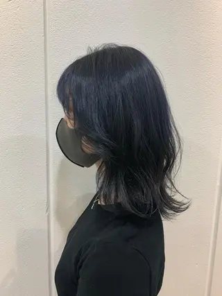 ミディアム カラー Lolonois梅田 /Okazaki:)のヘアスタイル