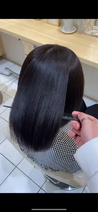 ショート ✨美髪の錬金術師🧙 縮毛矯正/嶽 涼太のヘアスタイル