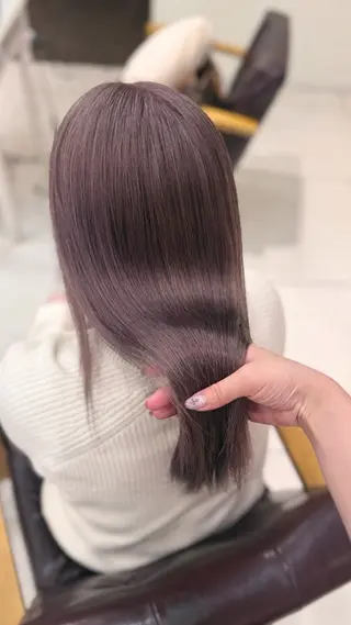 セミロング euphoria銀座グランデ所属・honoca 🤍のヘアスタイル