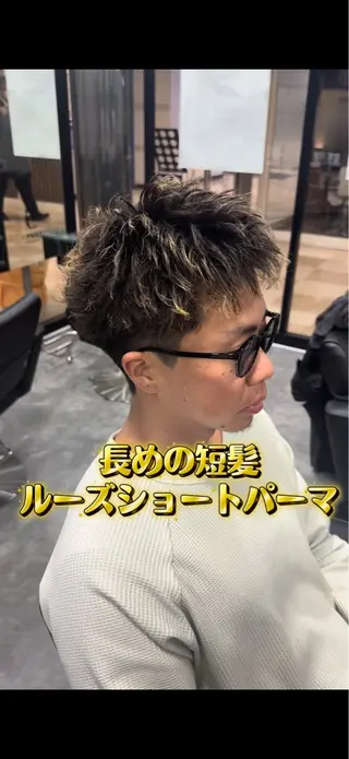 メンズ 本田 有里のヘアスタイル