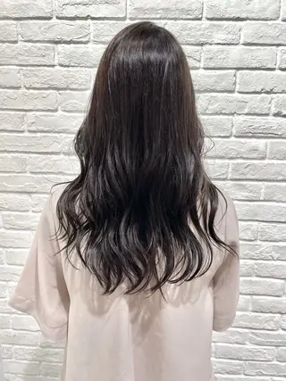 ロング カラー パーマ ヘアアレンジ メンズ キッズ ネイル マツエク・マツパ belta.🌱 安藝夏花🌻のヘアスタイル