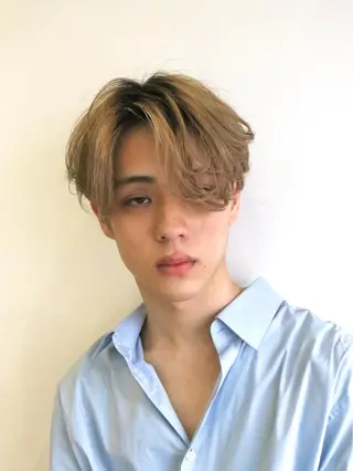 メンズ 🌿似合わせブリーチ 松本朋幸🌿のヘアスタイル