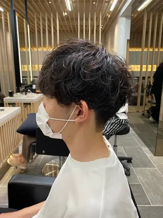 ショート パーマ メンズ ラテ渋谷所属・【副店長/縮毛矯正】 小野沢駿弥のヘアスタイル