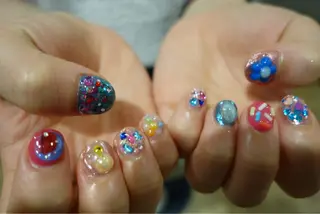 ネイル tsumeasobi所属・tsumeasobi 🪬macoのネイルデザイン