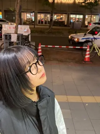 ミディアム カラー メンズ／韓国レイヤー 石田晶人のヘアスタイル