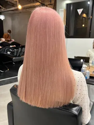 ロング カラー 🧸艶々韓国ヘア 🧁mizunaのヘアスタイル