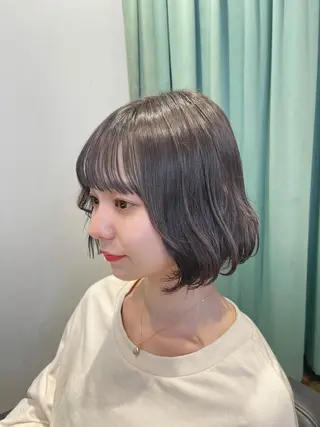ショート レイヤー特化/小顔顔 周り/セノ/表参道のヘアスタイル