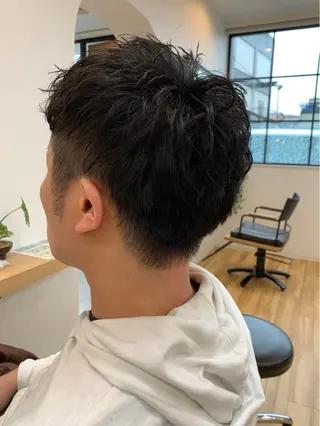 メンズ 八木 勇気カットモデル募集のヘアスタイル