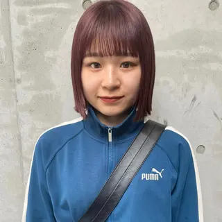 ショート カラー ホリケ アオイのヘアスタイル