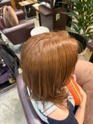 ミディアム カ ズ サ ✴︎のヘアスタイル