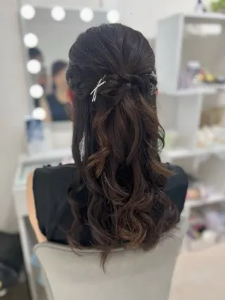 ロング ヘアセット/金山 佐野 妃都美のヘアスタイル