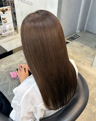 ロング カラー 🪄くすみカラー❇️ 名塚比奈乃🪄のヘアスタイル