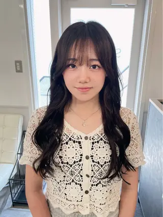 ロング girly/柔らか カラーMitsukiのヘアスタイル