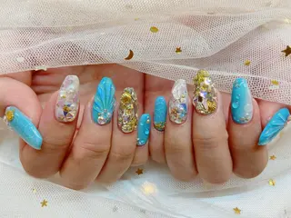 ネイル 長さだし専門店 M2　rikaのネイルデザイン