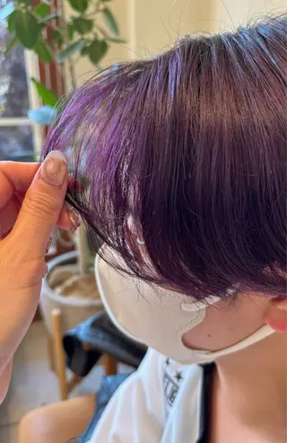 ショート 💞暖色艶カラー/ ホウツキカナ🍒のヘアスタイル