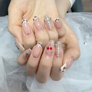 ネイル 🎀nana🫧 ワンホンネイル🎀のネイルデザイン