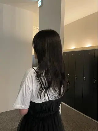 ロング 北堀江/透明感カラー レイヤー/じゅきのヘアスタイル