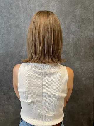 ミディアム BUCKS【天王寺】 バックス【駅30秒】のヘアスタイル