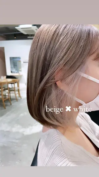 ミディアム カラー得意【梅田】 瀧本友梨乃のヘアスタイル