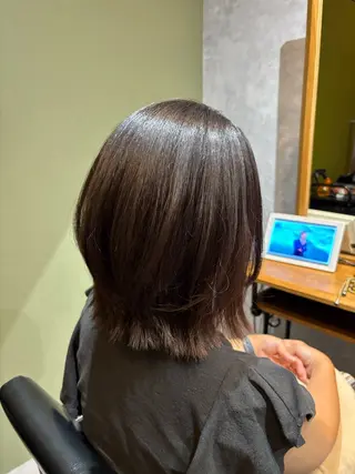 ミディアム カラー Agu 西台店 衣莉💫のヘアスタイル