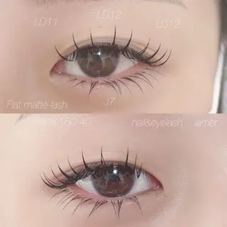 マツエク・マツパ nail&eye aimerのマツエク・マツパデザイン