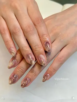 ネイル Vigor＆Looks 白金所属・mng vigorのネイルデザイン