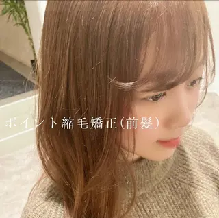 セミロング カラー パーマ ヘアアレンジ メンズ キッズ ネイル マツエク・マツパ merc. 🩵妹尾杏菜のヘアスタイル