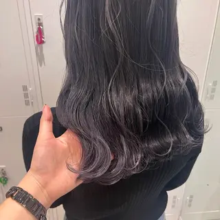 セミロング カラー mitsuki🎀 ブリーチ/エクステのヘアスタイル