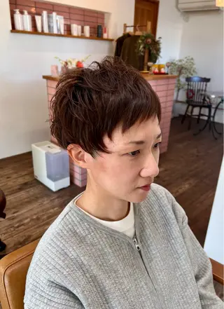 ショート Strawberry所属・原田 志保のヘアスタイル