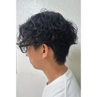 パーマ メンズ hair design girl所属・［girl］ MIKIのヘアスタイル
