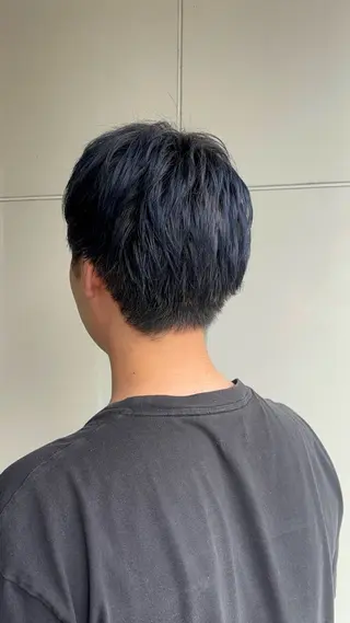 ショート カラー メンズ himari/ブリー チモデル募集/熊谷のヘアスタイル