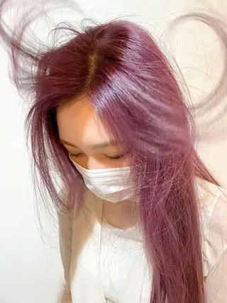 ロング カラー ヘアアレンジ cecil hair 難波店所属・髪質改善透明感カラー /SHOGO☀️のヘアスタイル