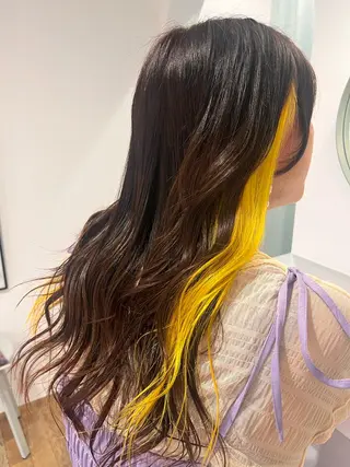 カラー 武村美咲/ 暖色/艶カラーのヘアスタイル