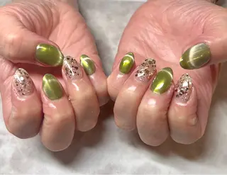 ネイル いちじゅう あおいのネイルデザイン