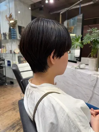 ショート フクシマ ココのヘアスタイル
