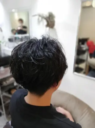ショート メンズ 北林 弘展のヘアスタイル