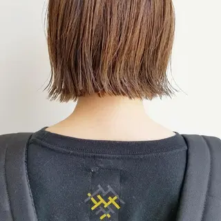 ショート カラー パーマ iplus✴ まつげ、眉毛、耳つぼのマツエク・マツパデザイン