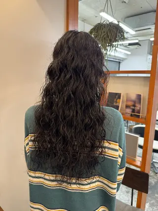 ロング パーマ ブリーチリタッチ募集 Kuon☀️ྀིのヘアスタイル