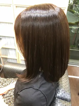 カラー パーマモデル募集中 瀬在紗也香のヘアスタイル
