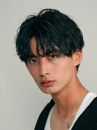 パーマ メンズ 安藤幹人 メンズパーマのヘアスタイル
