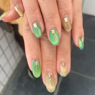ネイル Nail ヌシん家 AKANEのネイルデザイン